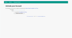 Desktop Screenshot of accounts.adams.edu