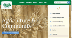 Desktop Screenshot of co.adams.wa.us