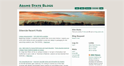 Desktop Screenshot of blogs.adams.edu