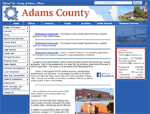 Tablet Screenshot of co.adams.il.us